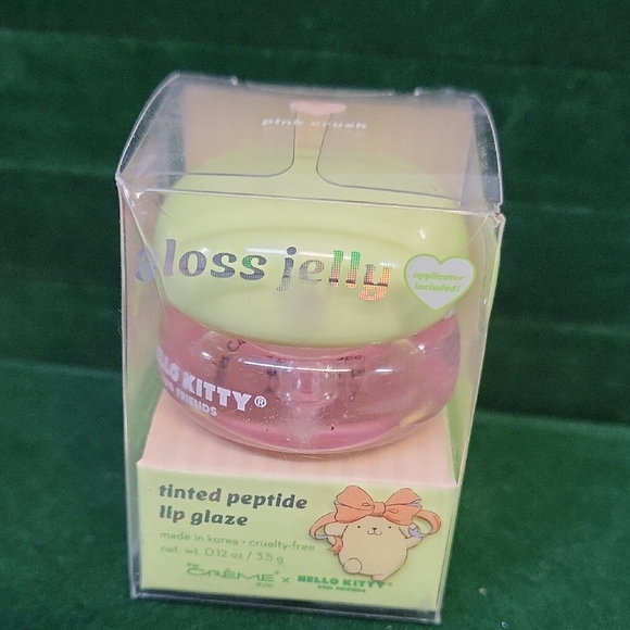 Hello Kitty Other - Hello Kitty Pink Tinted Peptide Lip Glaze 3.5g New Sealed Box